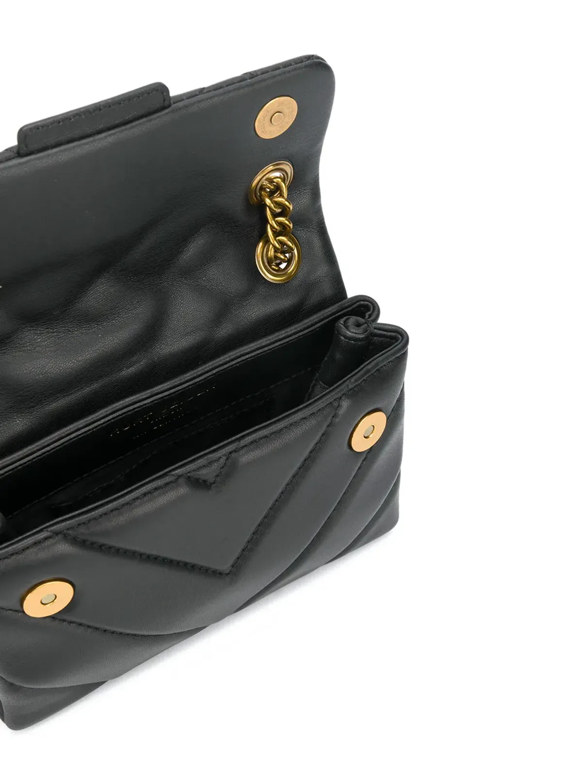 Kurt Geiger London Kensington Mini キルテッド ショルダーバッグ - ブラック - 画像5
