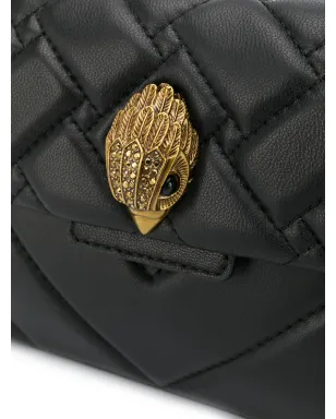 Kurt Geiger London Kensington Mini キルテッド ショルダーバッグ - ブラック - サムネイル4