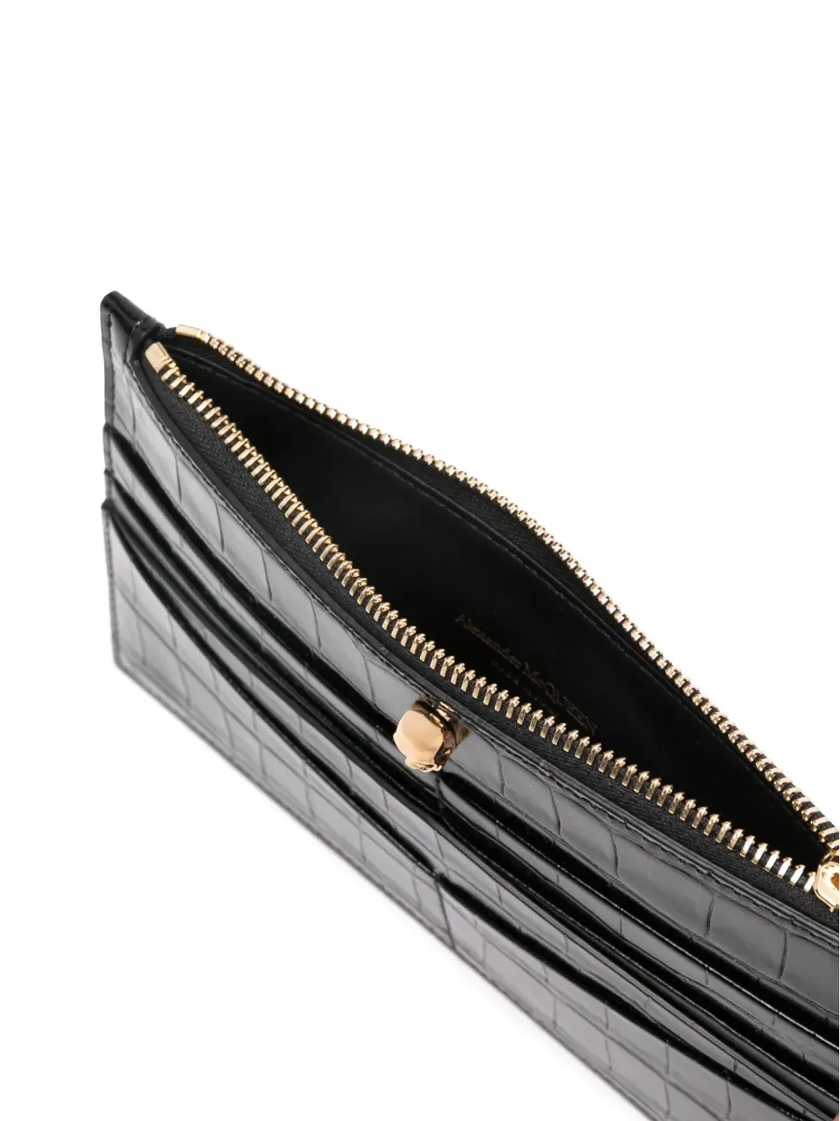 Alexander McQueen スカルスタッズ カードホルダー - 画像3
