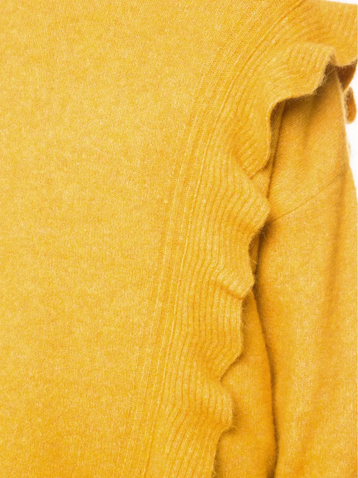 3.1 Phillip Lim クロップド丈ラッフルニット - 画像5