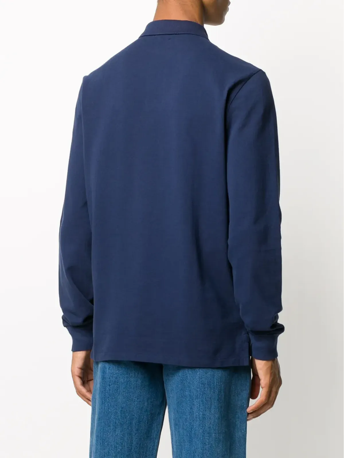 Polo Ralph Lauren ロングスリーブポロシャツ - ブルー - 画像4