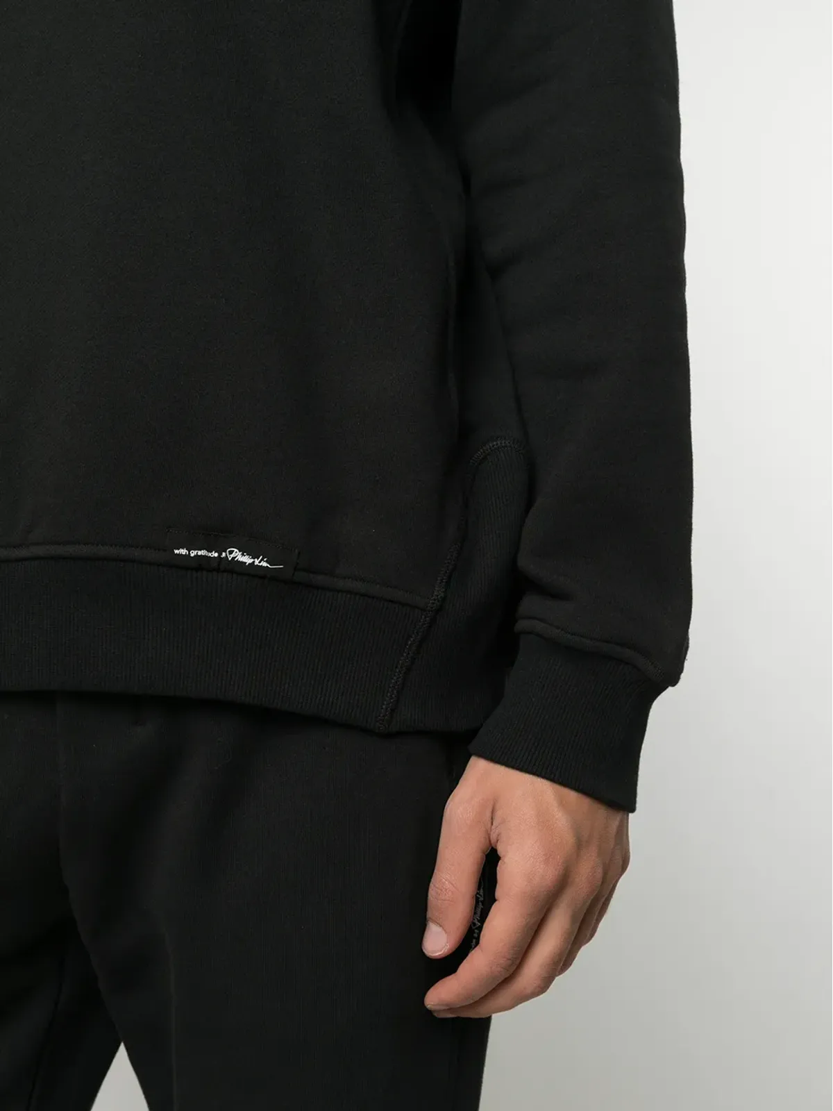 3.1 Phillip Lim デイリースウェットシャツ ブラック - 画像5