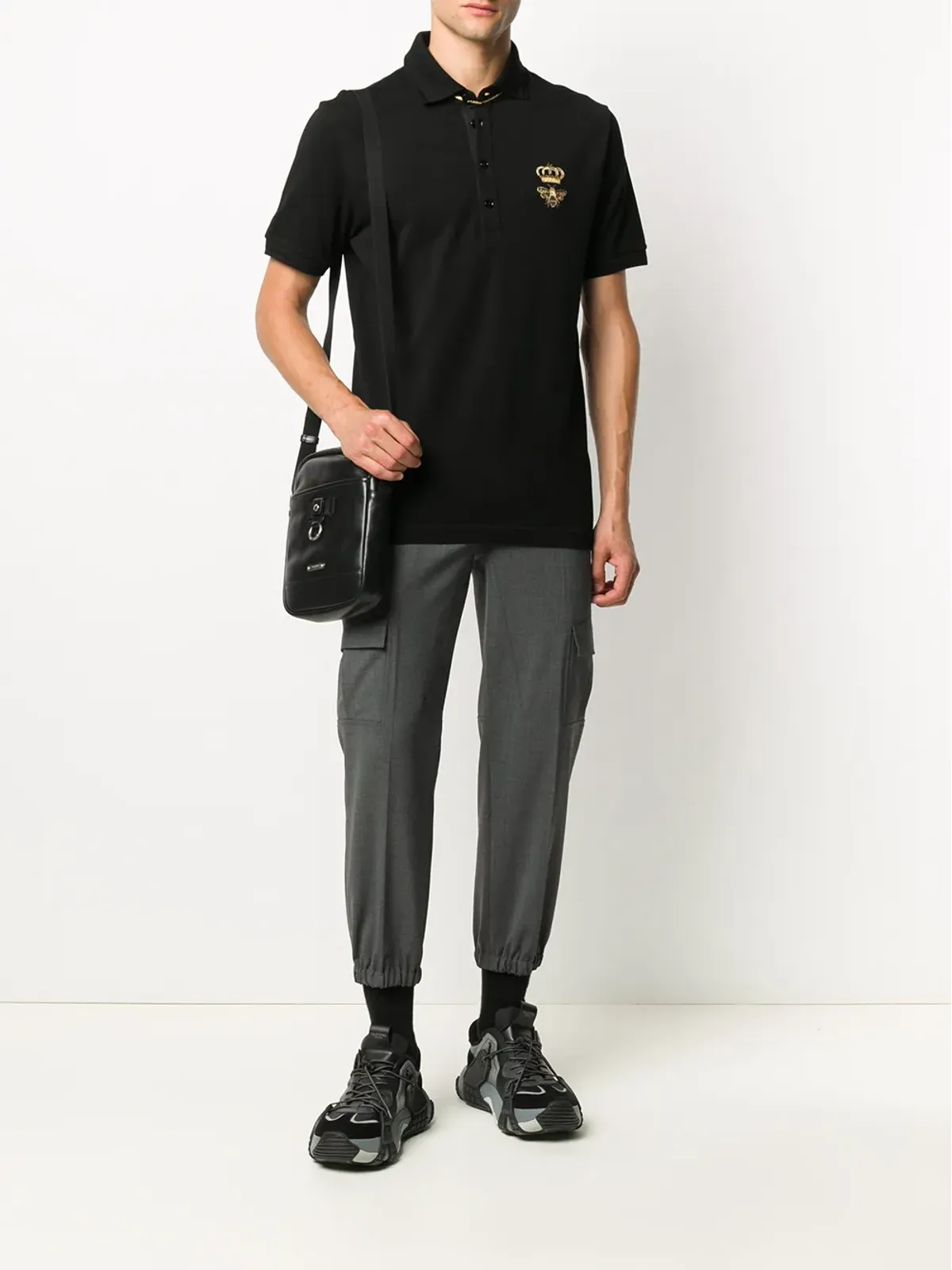 Dolce & Gabbana 刺繍入りピケポロシャツ - 画像2