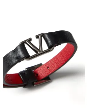 Valentino Garavani VLogo Signature レザーブレスレット - サムネイル2