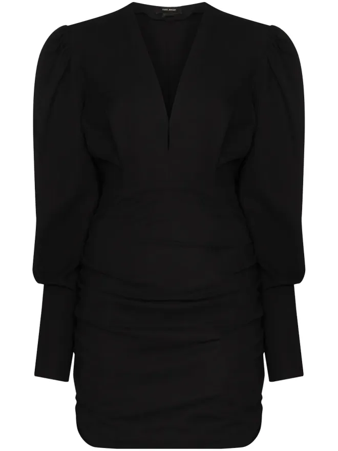 Isabel Marant ISABEL MARANT ステラ・ルーシュ・ミニドレスの商品画像