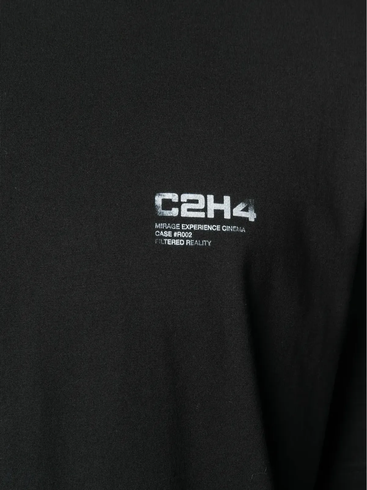 C2h4 レイヤードロゴプリントTシャツ - 画像5