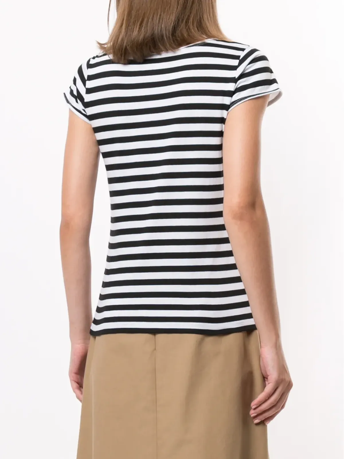 agnès b. The Australie T-shirt - White - 画像4