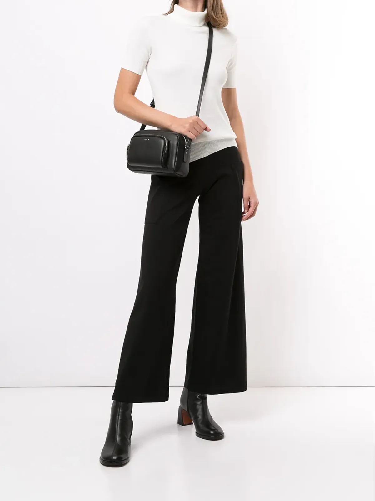 agnès b. Mathis wide-leg trousers - 画像2