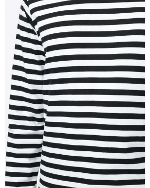 agnès b. Coulos stripe T-shirt - White - サムネイル5