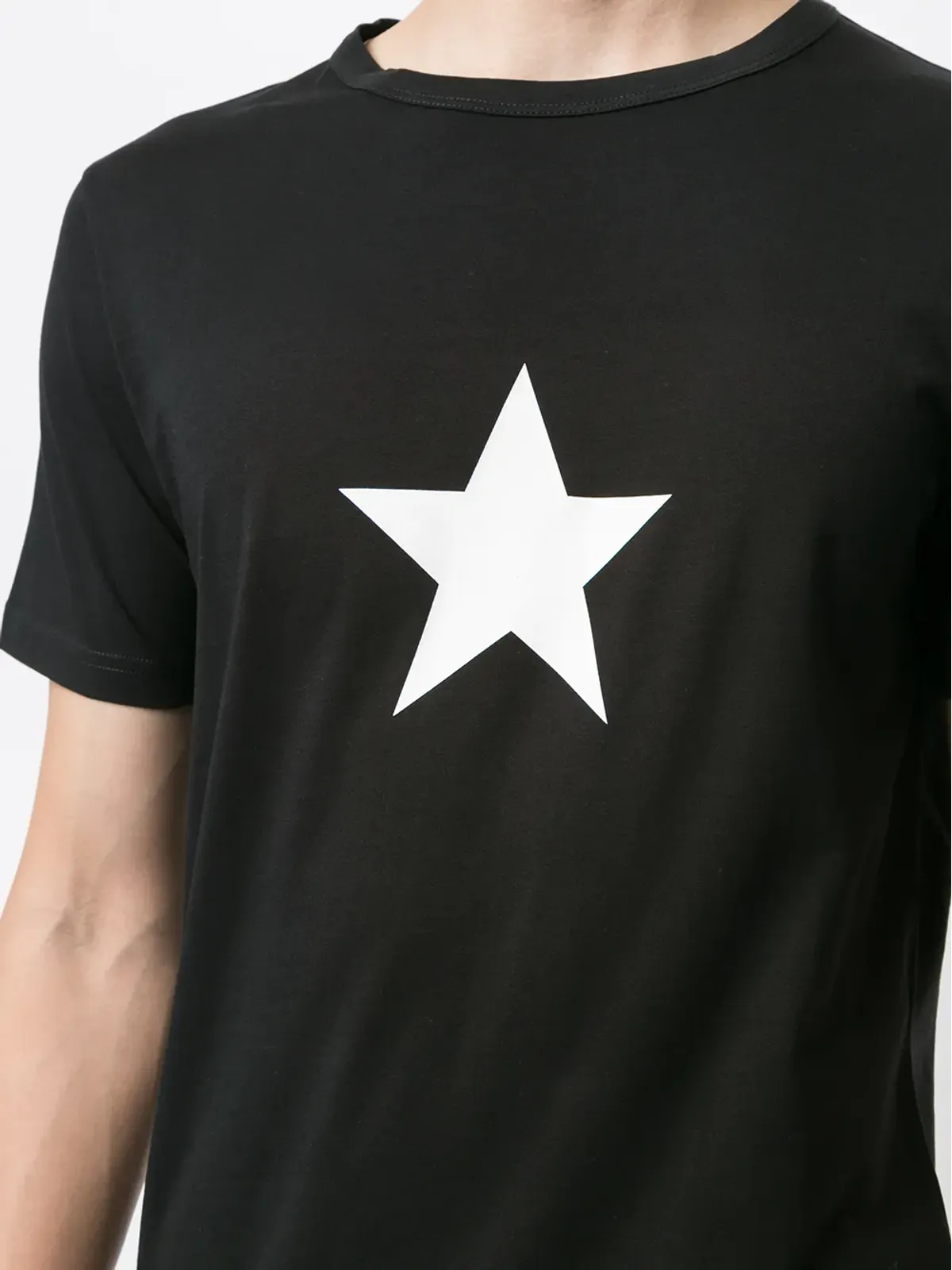 agnès b. クーロス スター柄プリント Tシャツ - 画像5