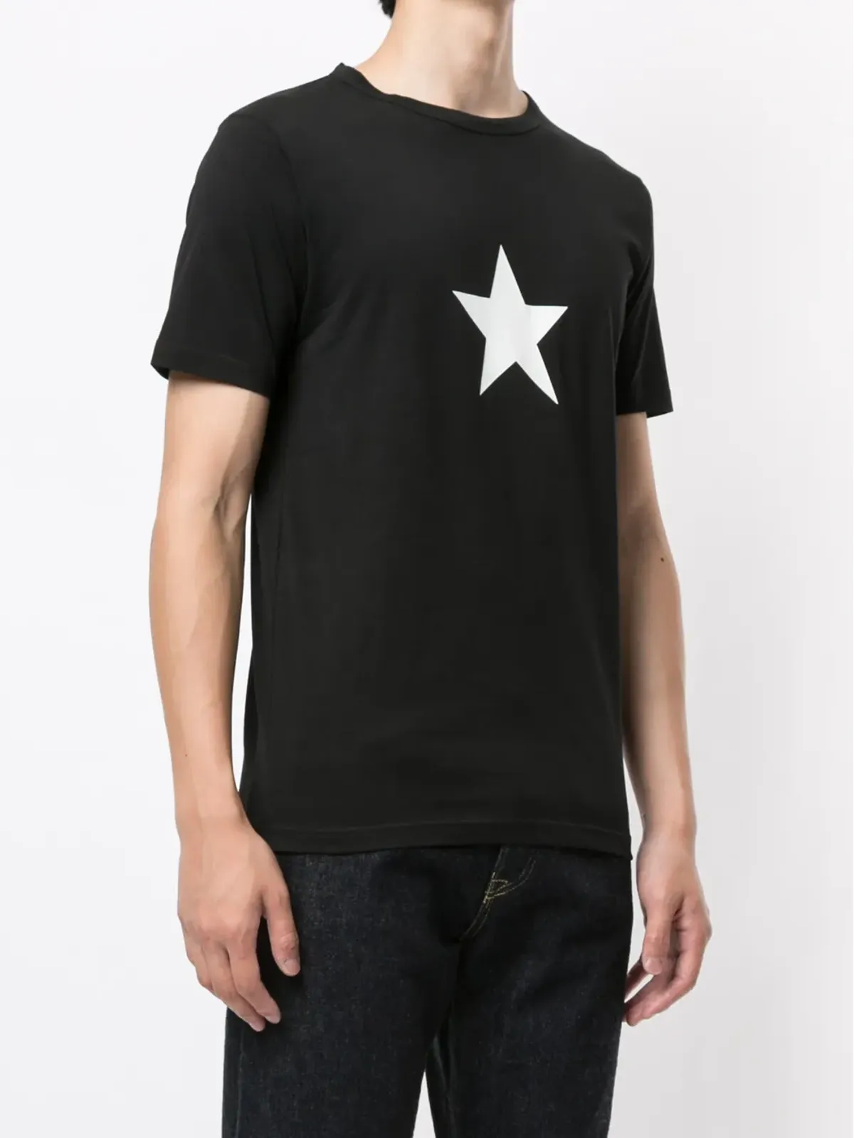 agnès b. クーロス スター柄プリント Tシャツ - 画像3