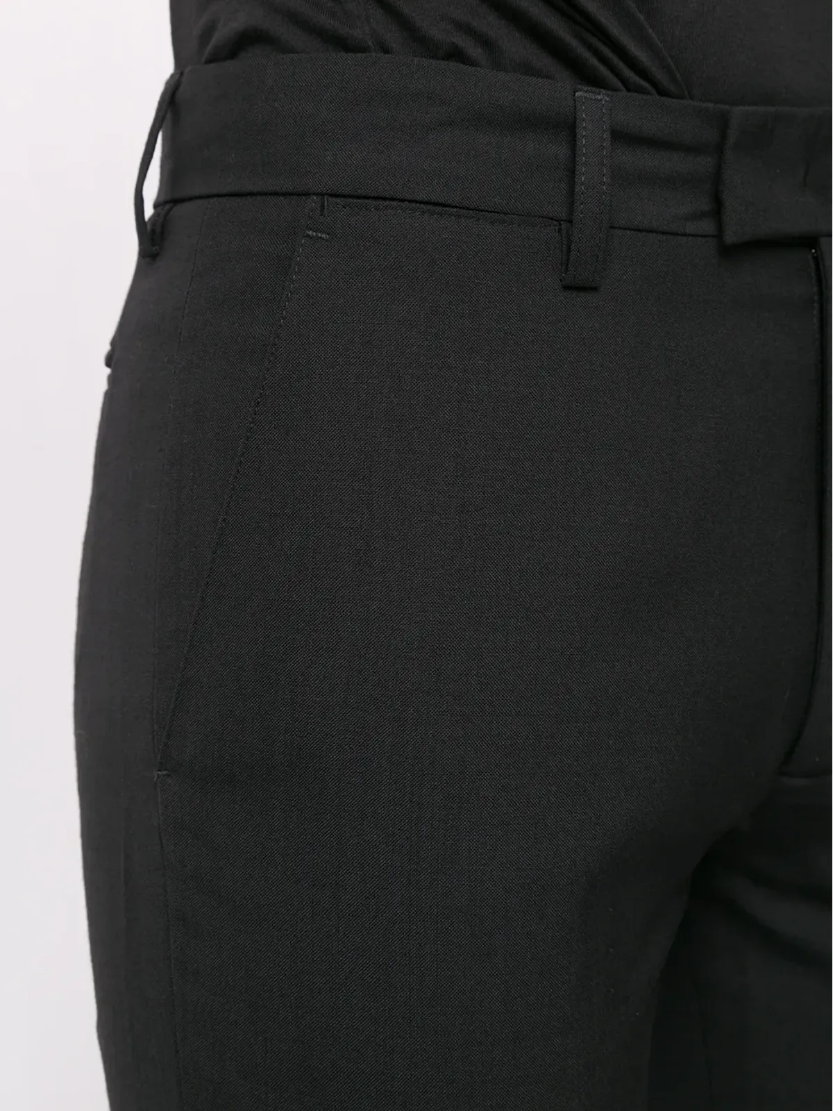 agnès b. Jam skinny cropped trousers - Black - 画像5