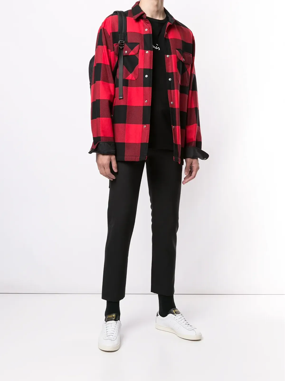 agnès b. Jam skinny cropped trousers - Black - 画像2