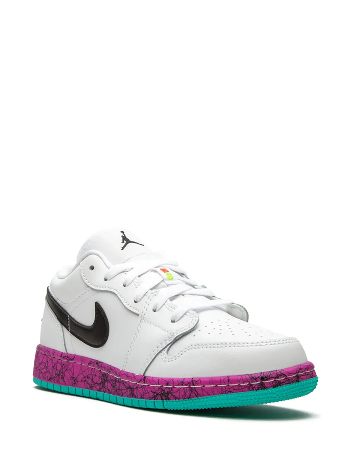 Jordan Kids エアジョーダン 1 Low 'Grades - Multicolor' スニーカー - 画像2