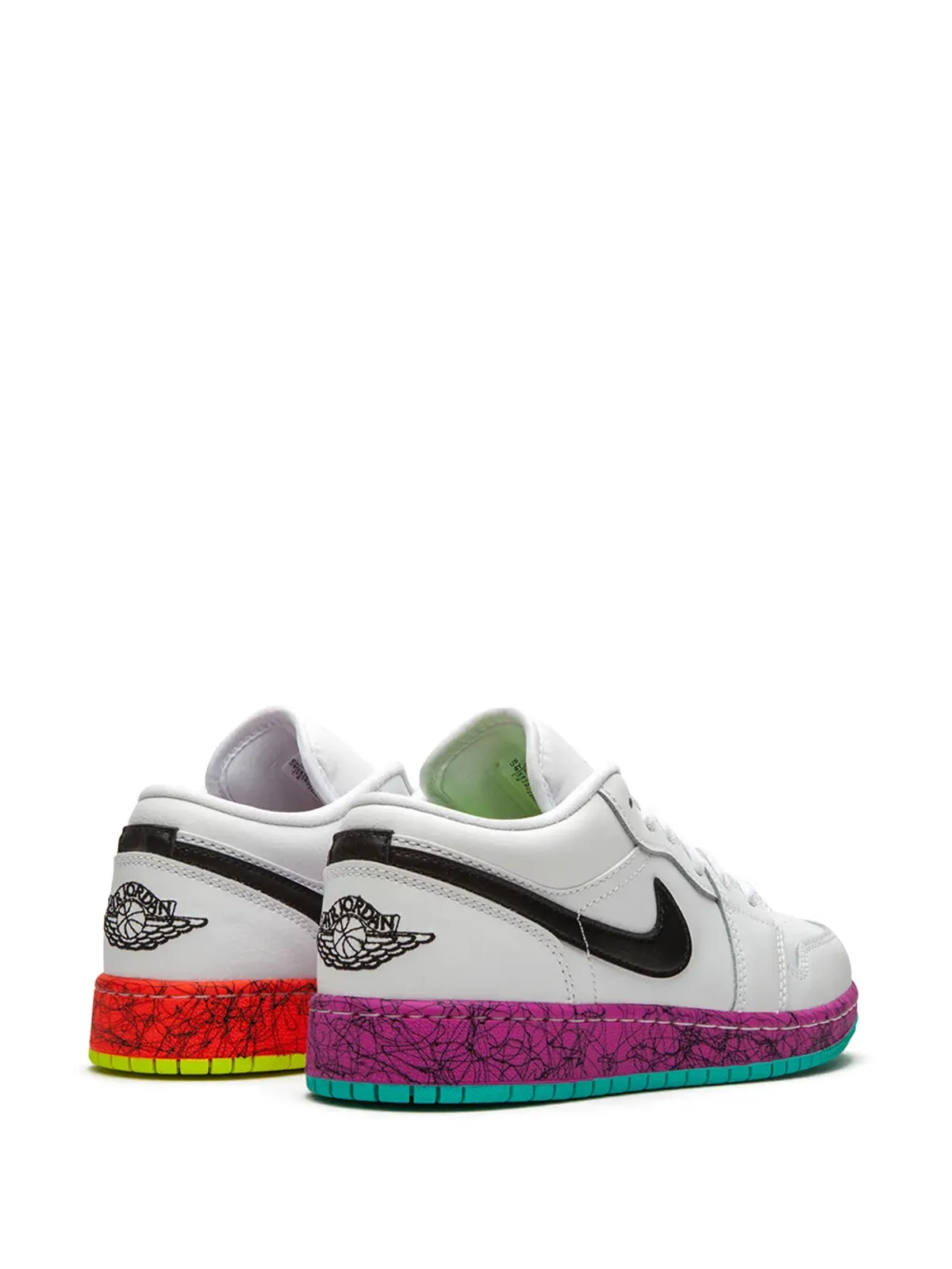 Jordan Kids エアジョーダン 1 Low 'Grades - Multicolor' スニーカー - 画像3