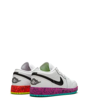 Jordan Kids エアジョーダン 1 Low 'Grades - Multicolor' スニーカー - サムネイル3