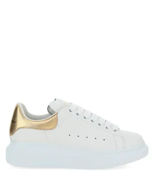 Alexander McQueen オーバーサイズ メタリックレザー スニーカー - サムネイル1