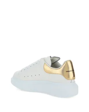 Alexander McQueen オーバーサイズ メタリックレザー スニーカー - サムネイル3