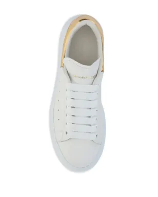 Alexander McQueen オーバーサイズ メタリックレザー スニーカー - サムネイル4