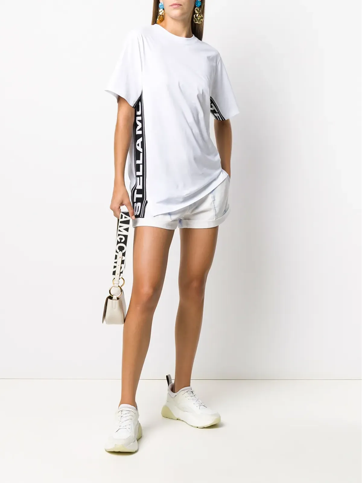 Stella McCartney ロゴテープTシャツ - 画像2