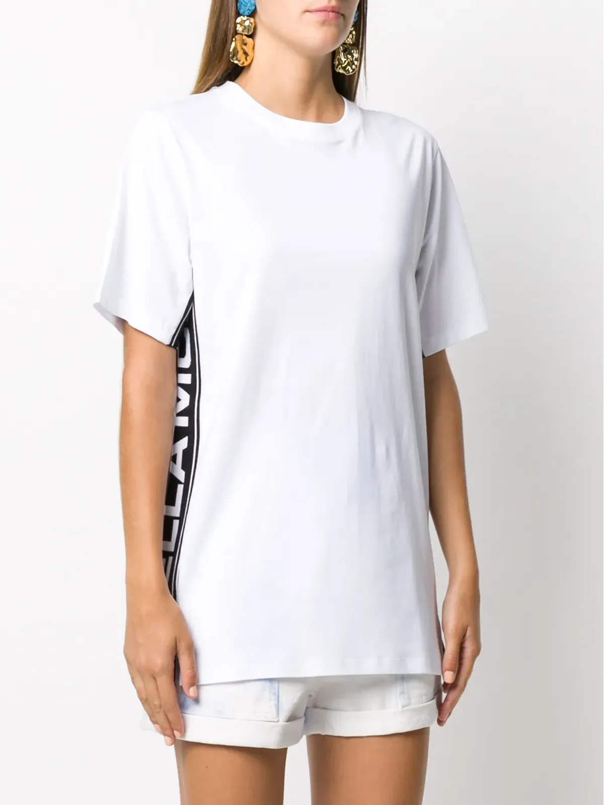Stella McCartney ロゴテープTシャツ - 画像3