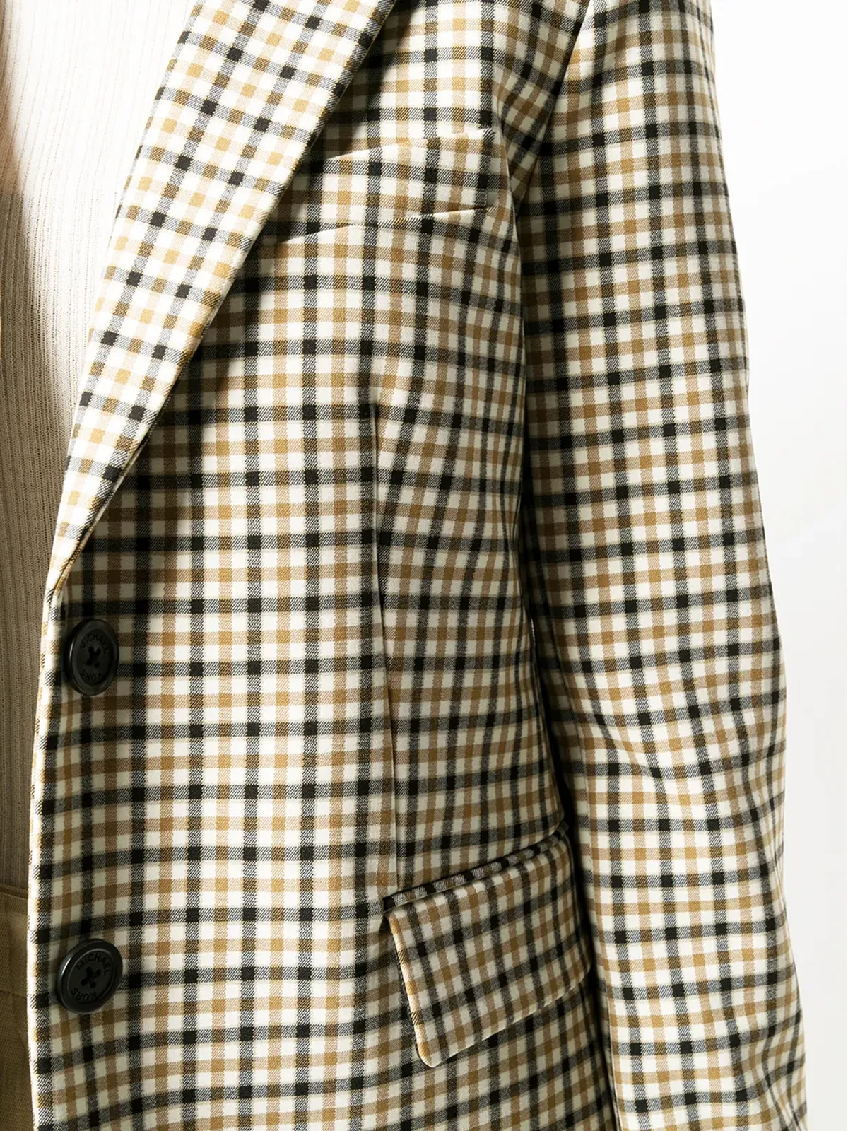 Michael Michael Kors チェック柄ブレザー - 画像5