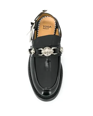 Toga Pulla スリングバックミュールローファー - サムネイル4