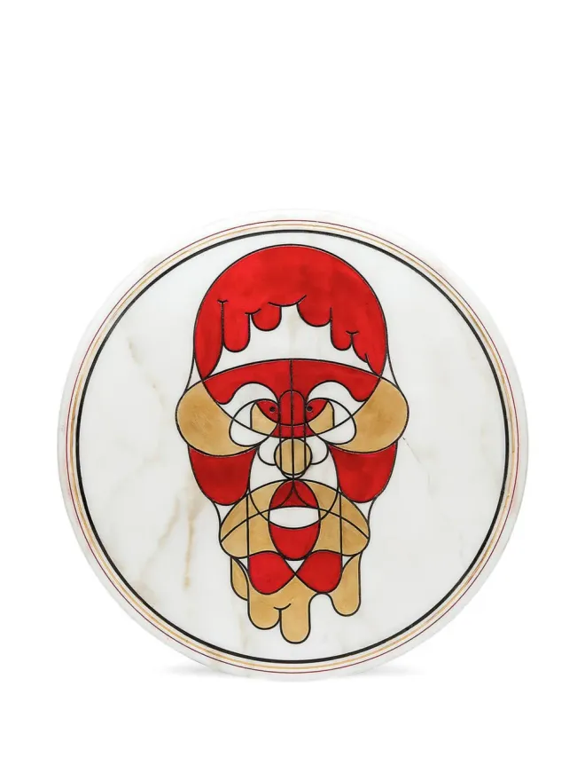 Editions Milano Editions Milano Marblelous IX プレート - Whiteの商品画像