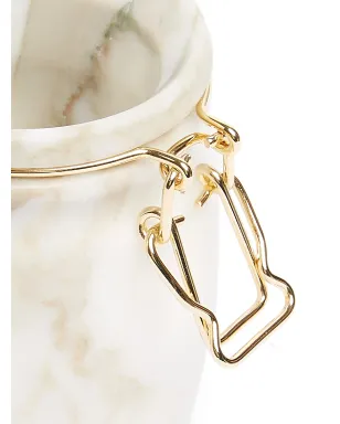 Editions Milano Miss Marble Calacatta jar - White - サムネイル5