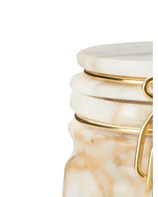Editions Milano Miss Marble Calacatta jar - White - サムネイル2