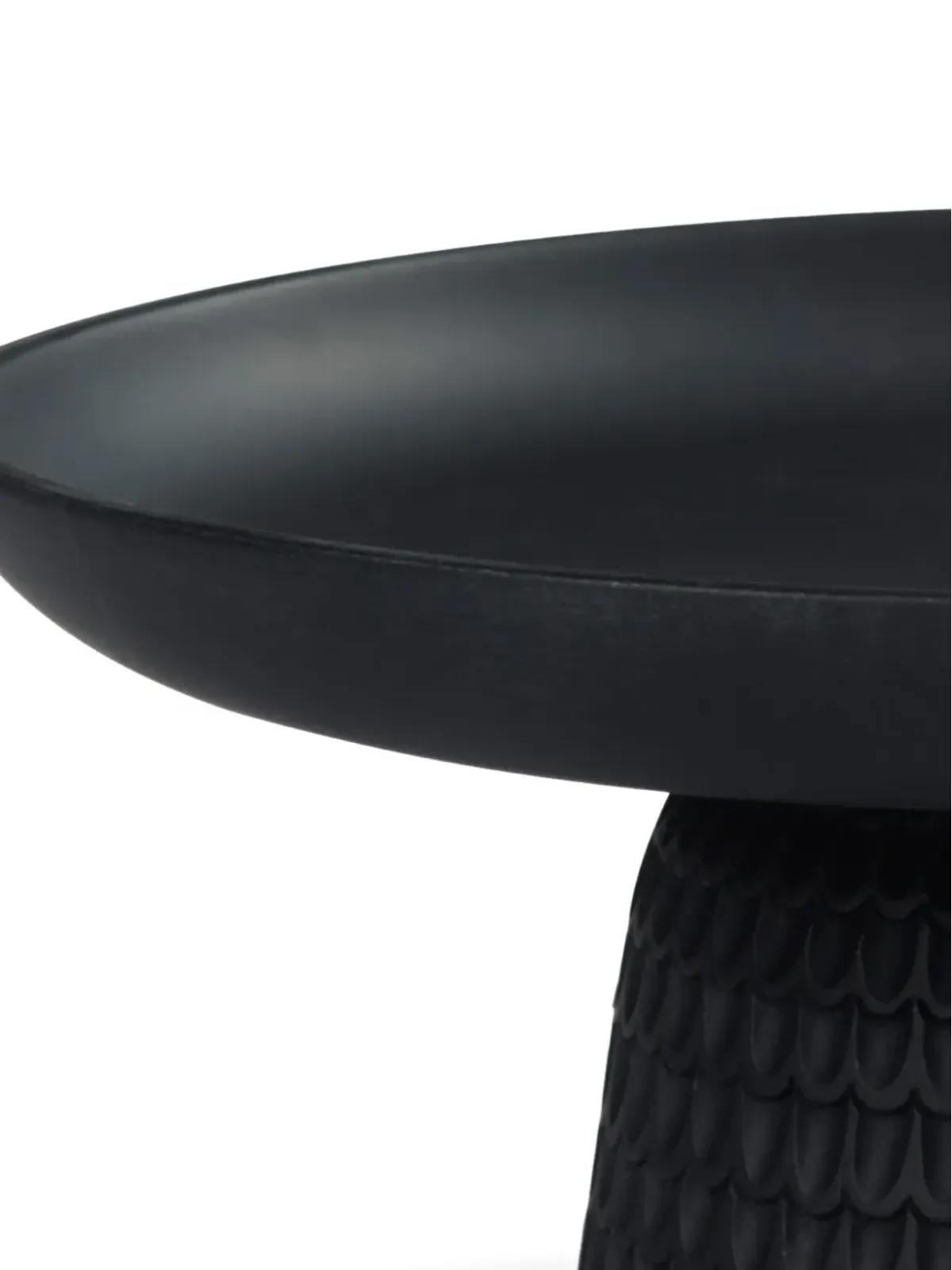 Zanat Nera wooden bowl - Black - 画像2