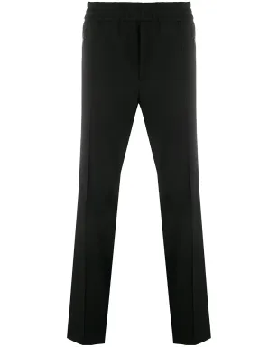 Moncler Grenoble mid-rise straight leg trousers - Black - サムネイル1
