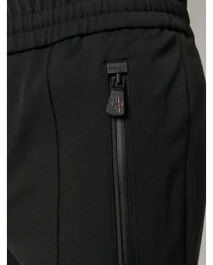 Moncler Grenoble mid-rise straight leg trousers - Black - サムネイル5
