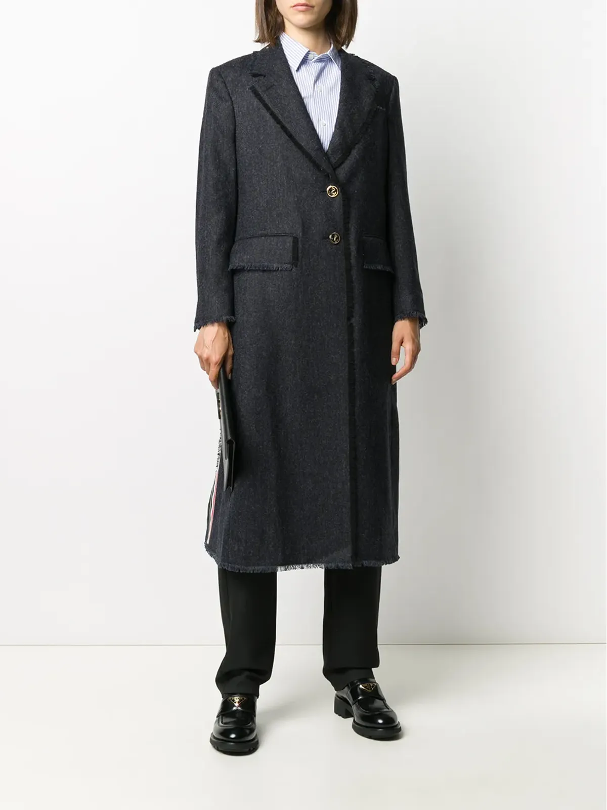 Thom Browne シングルブレストコート - 画像2