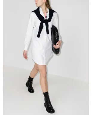 Thom Browne RWBストライプ ミニ シャツドレス - サムネイル5