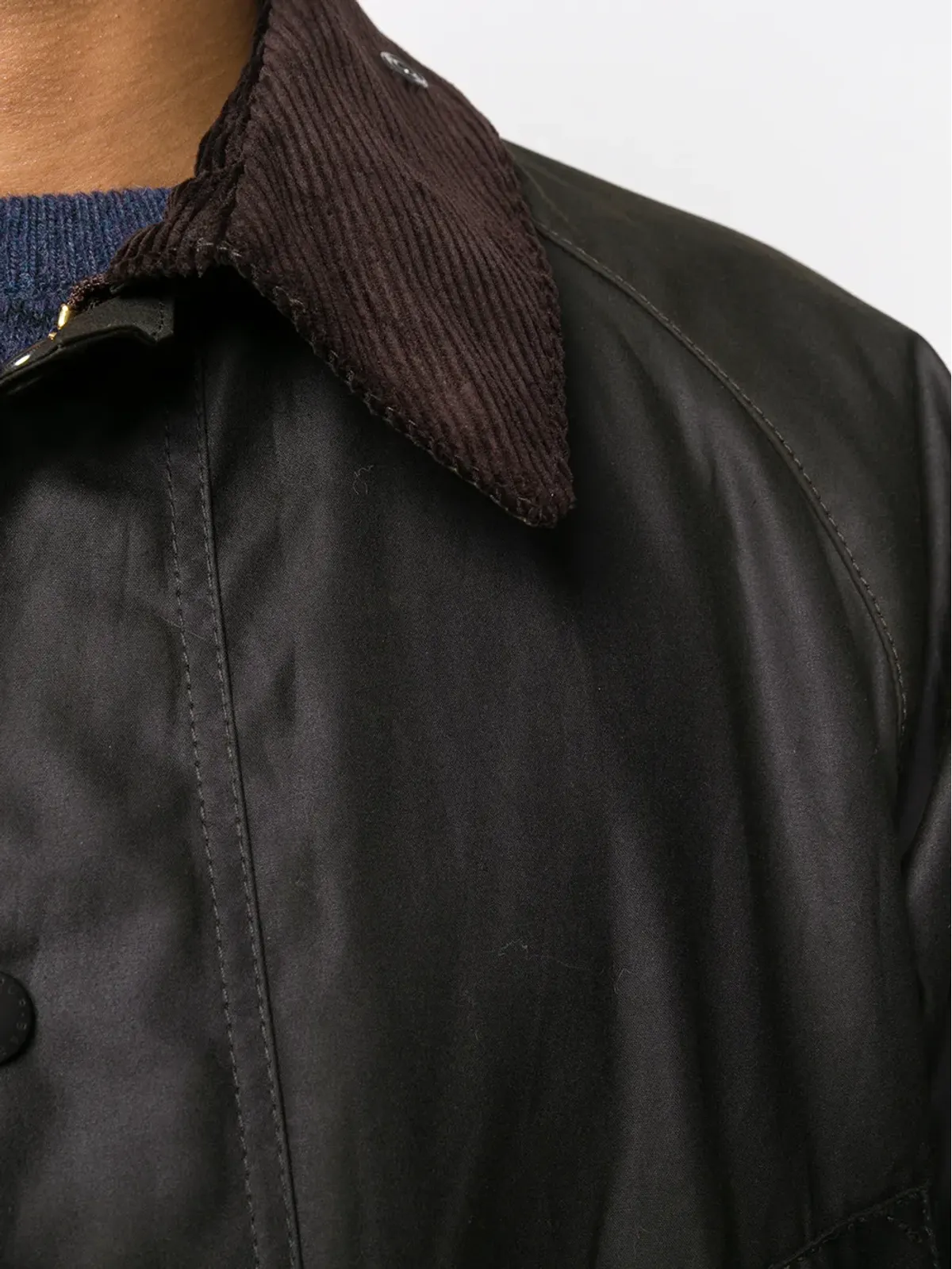 Barbour Bedale スナップファスナー付きジャケット - 画像5