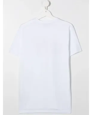 DSQUARED2 KIDS ロゴプリント コットン Tシャツ - サムネイル2