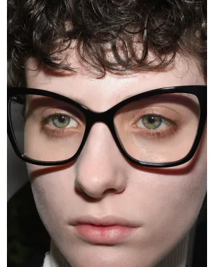 Saint Laurent Eyewear 猫目フレームの眼鏡 - サムネイル2