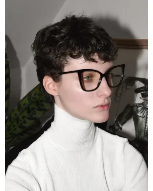 Saint Laurent Eyewear 猫目フレームの眼鏡 - サムネイル4