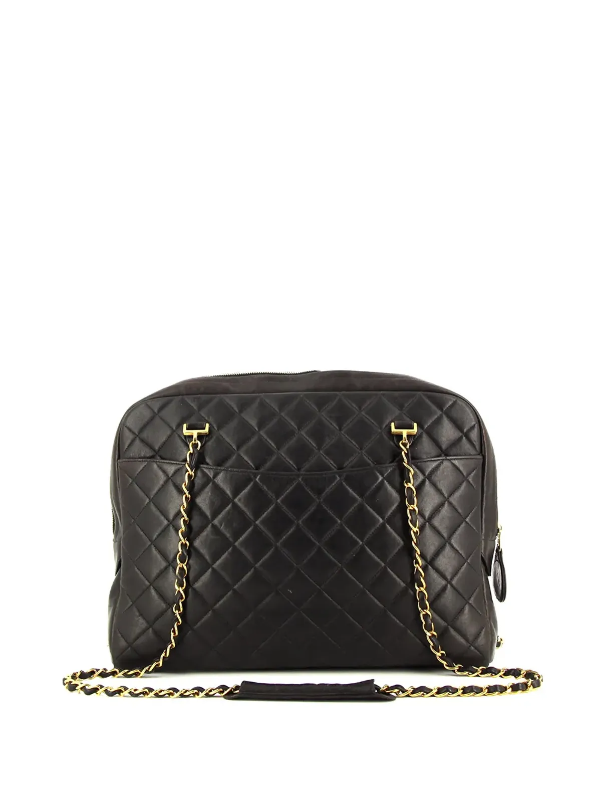 CHANEL Pre-Owned ダイヤモンドキルティングショルダーバッグ - 画像2