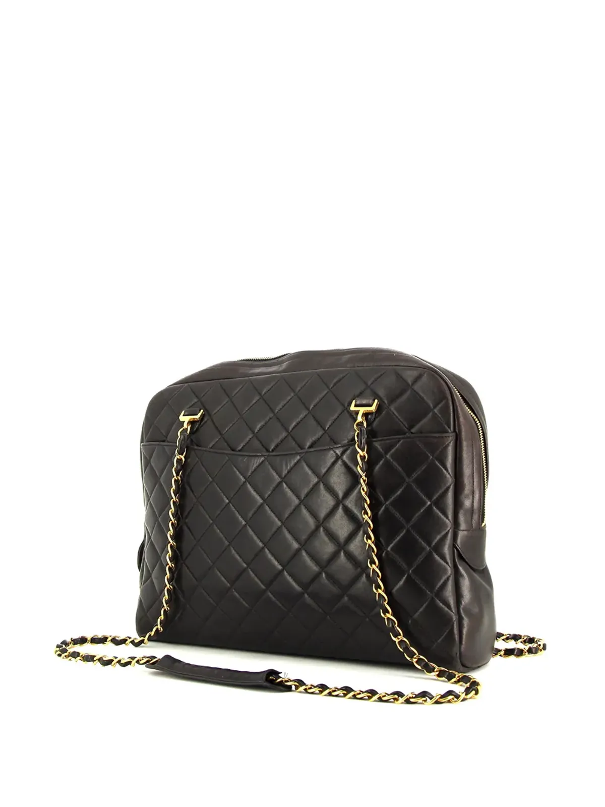 CHANEL Pre-Owned ダイヤモンドキルティングショルダーバッグ - 画像3