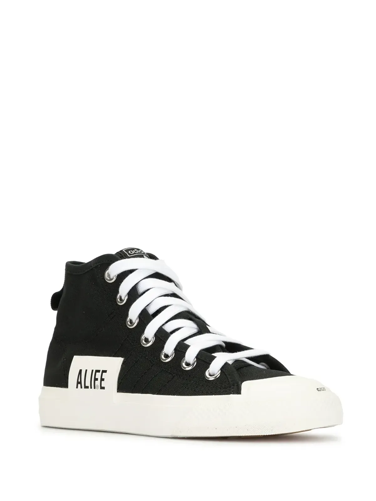 adidas Nizza high-top sneakers - Black - 画像2