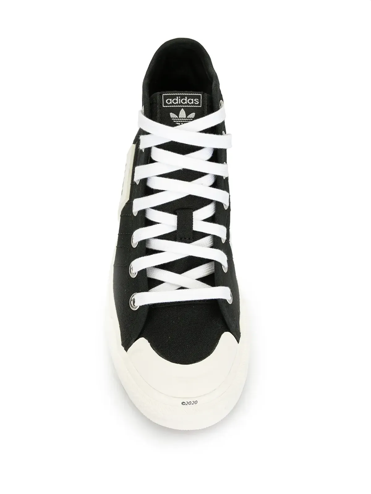 adidas Nizza high-top sneakers - Black - 画像4