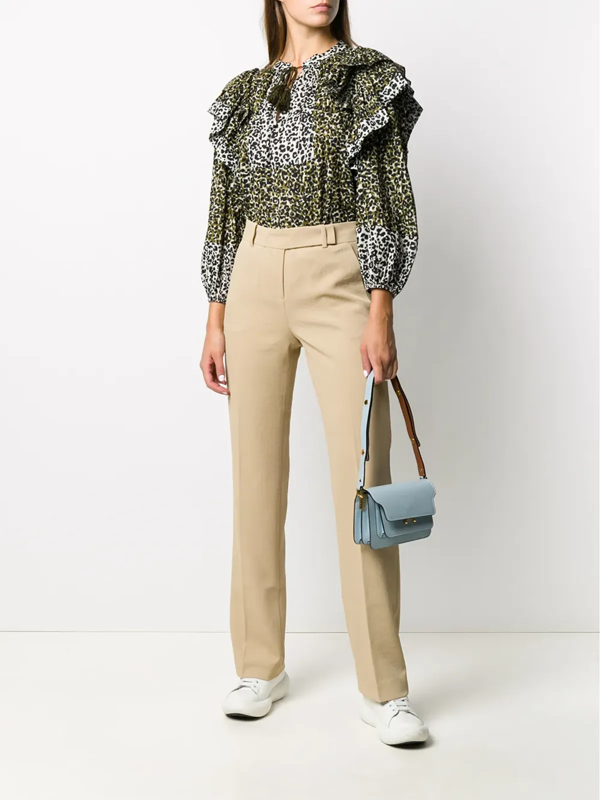 Michael Michael Kors ハイウエスト・ストレートパンツ - 画像2