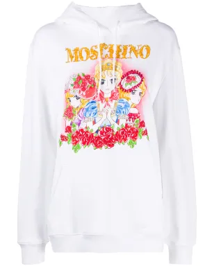 Moschino ファンタジープリント コットン フーディー - サムネイル1