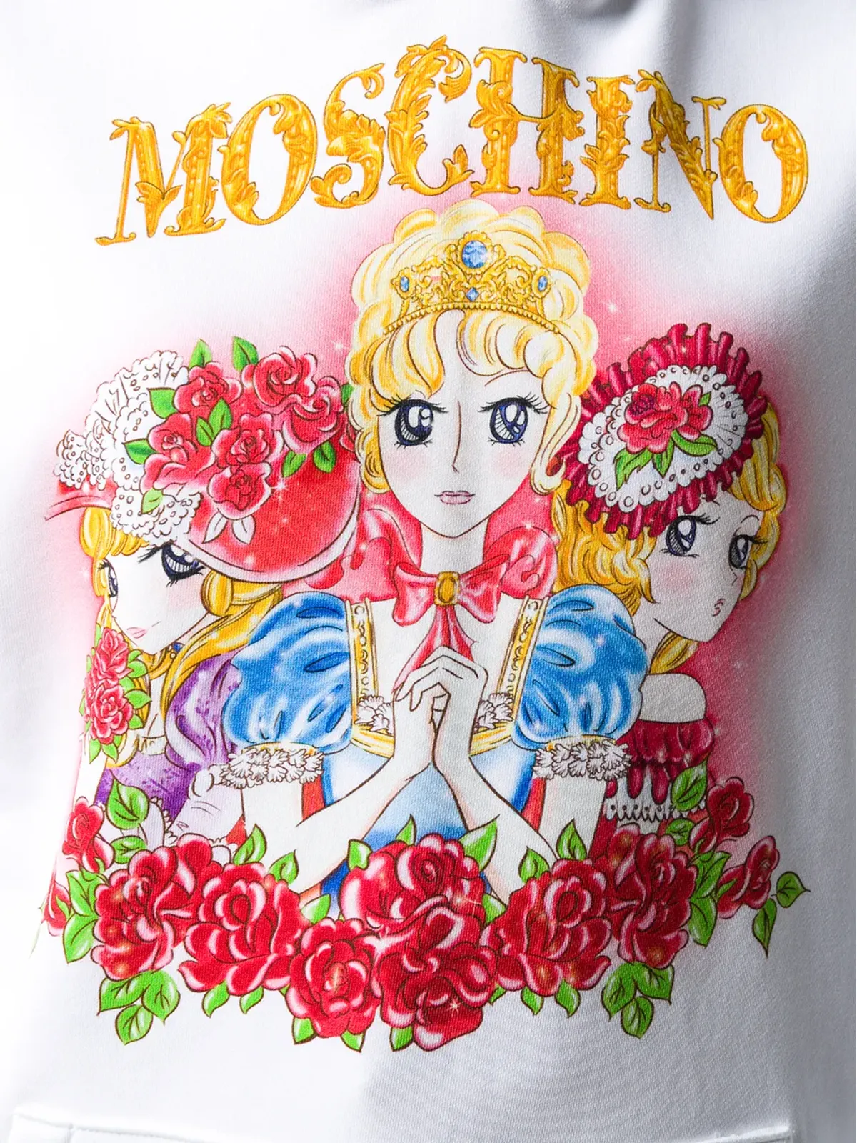 Moschino ファンタジープリント コットン フーディー - 画像5