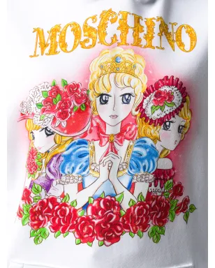 Moschino ファンタジープリント コットン フーディー - サムネイル5