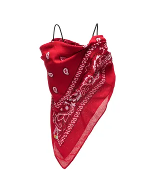 Natasha Zinko bandana print face mask - Red - サムネイル2