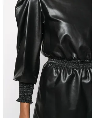 Philosophy Di Lorenzo Serafini フェイクレザー ミニドレス - サムネイル5