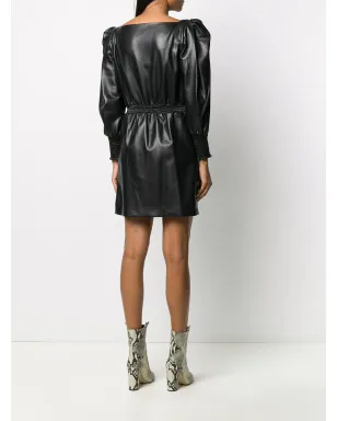 Philosophy Di Lorenzo Serafini フェイクレザー ミニドレス - サムネイル4